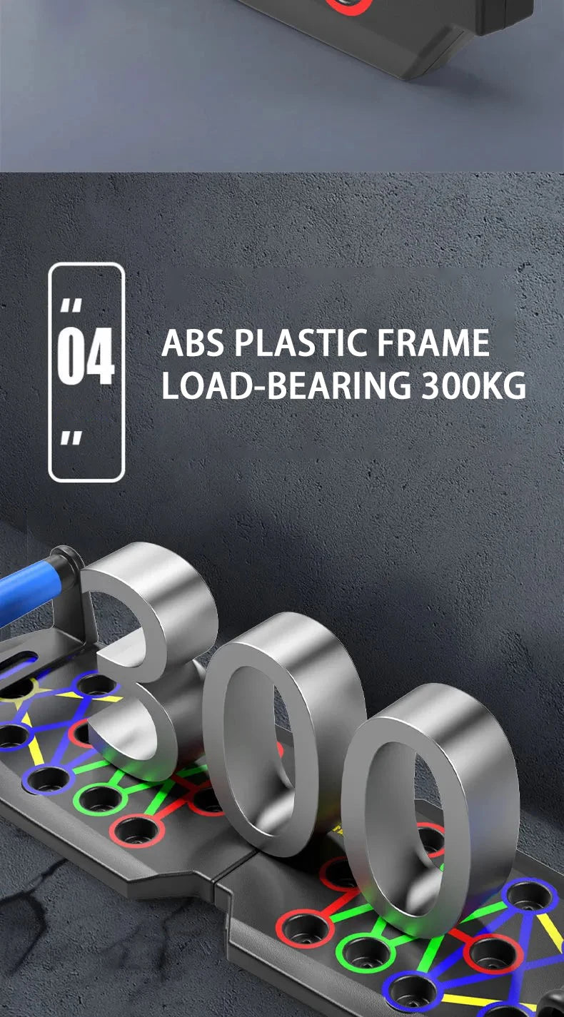 Power Board Pro | Multifunctional  Push Up Board | Full Body Home  Workout System