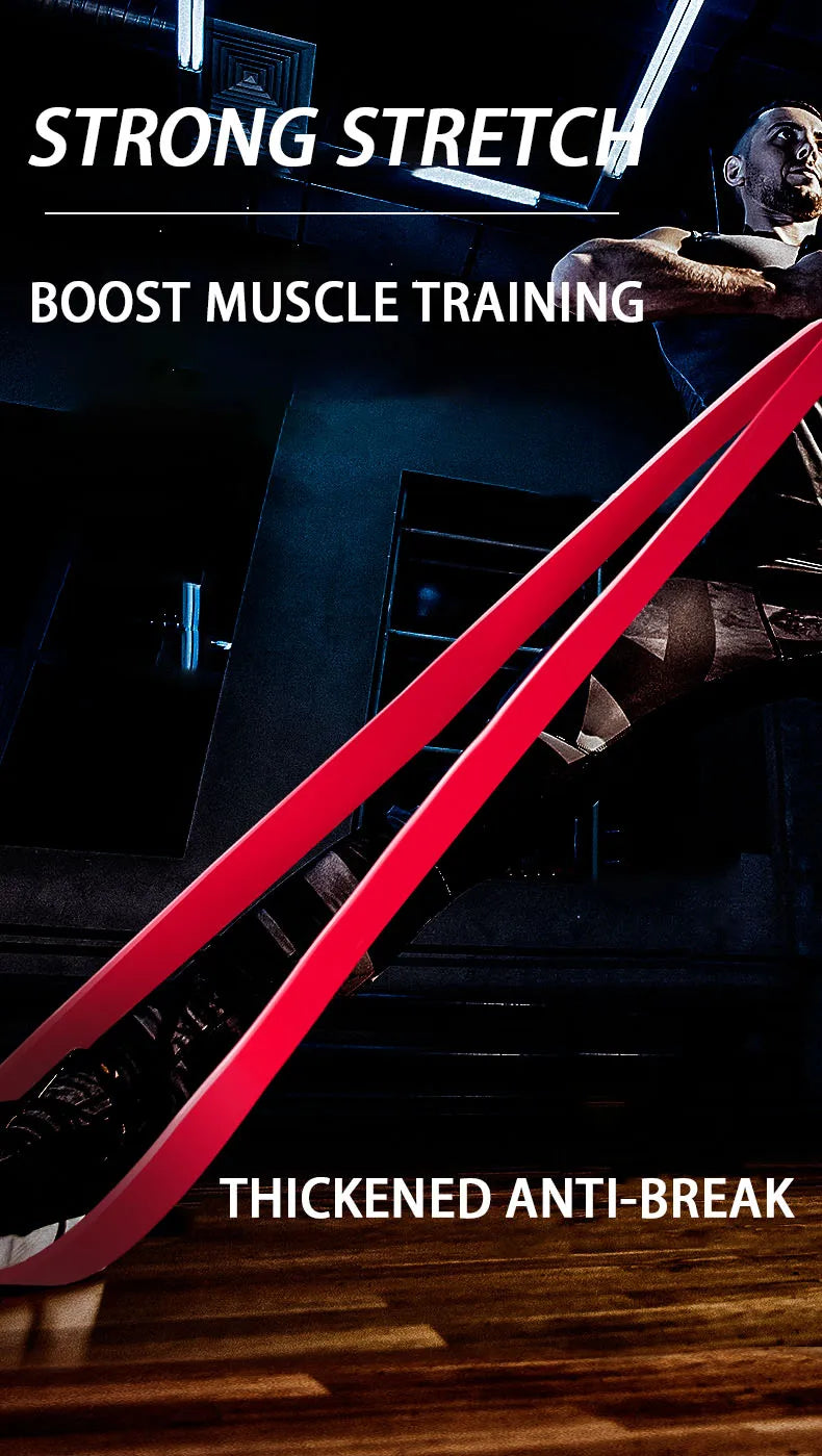 Powerbands Pro Set | Full Body  Resistance Training | 5 Levels  For Home & Gym Workouts