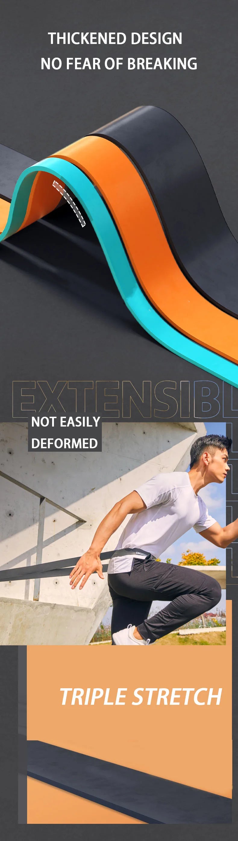 Powerbands Pro Set | Full Body  Resistance Training | 5 Levels  For Home & Gym Workouts