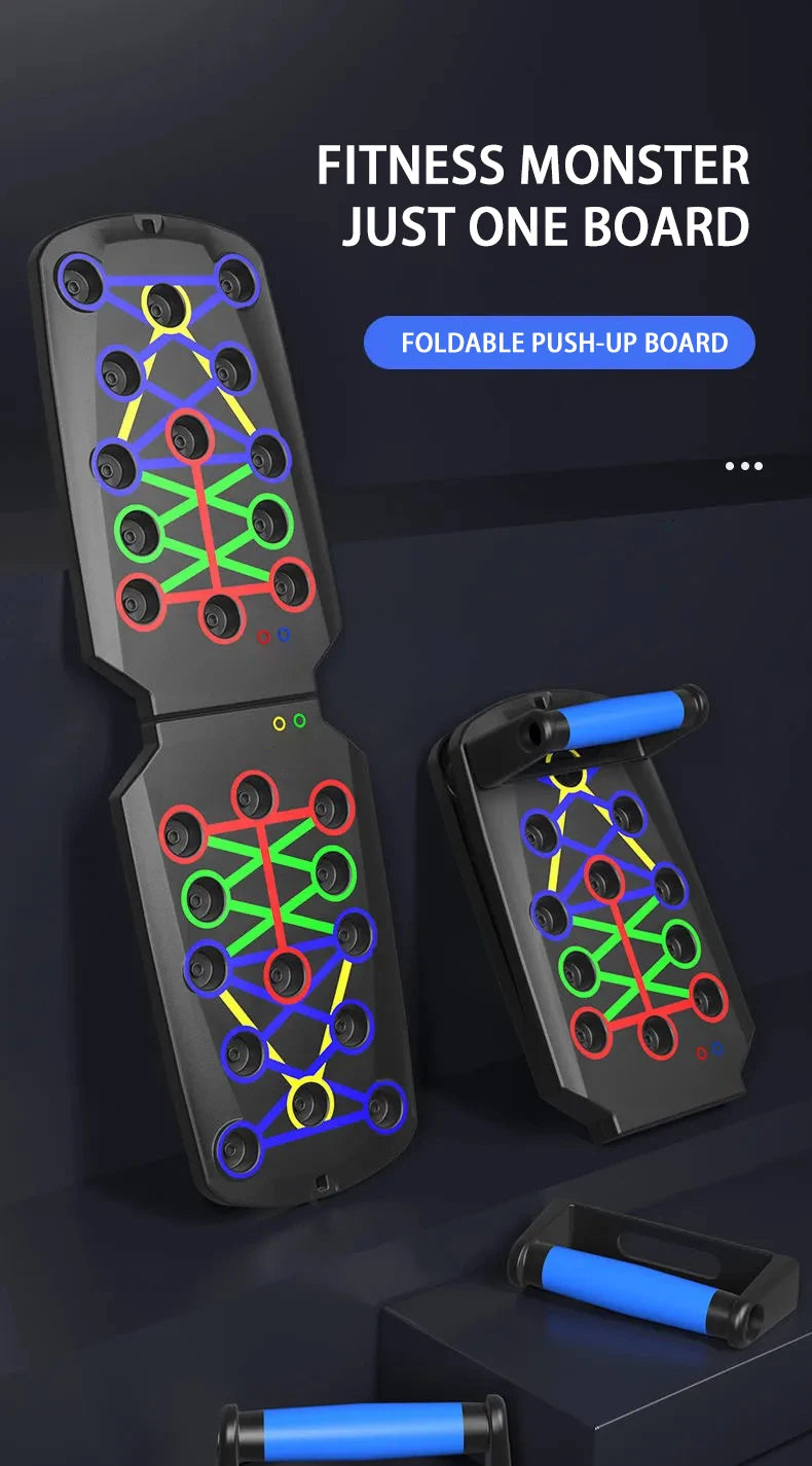 Power Board Pro | Multifunctional  Push Up Board | Full Body Home  Workout System