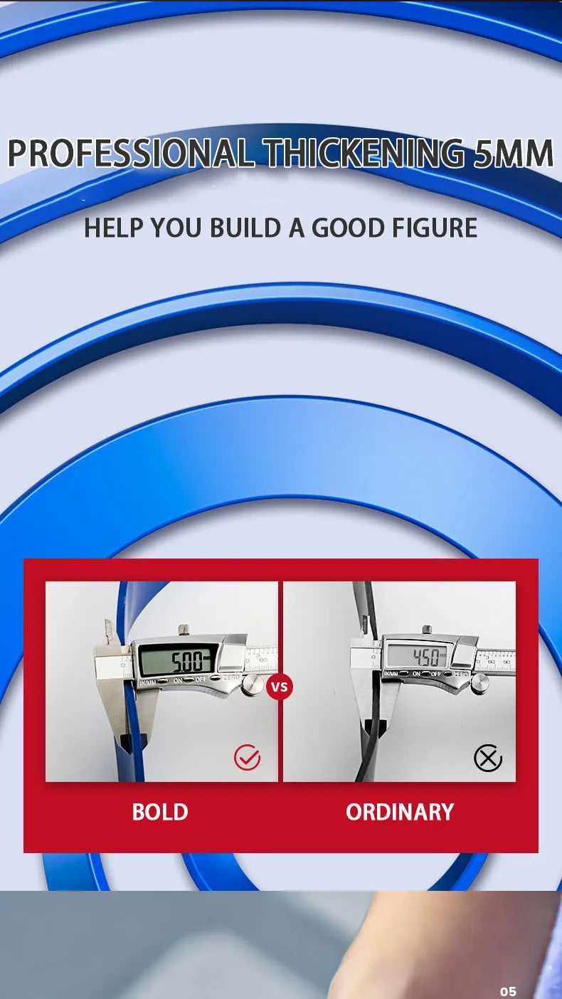 Powerbands Pro Set | Full Body  Resistance Training | 5 Levels  For Home & Gym Workouts