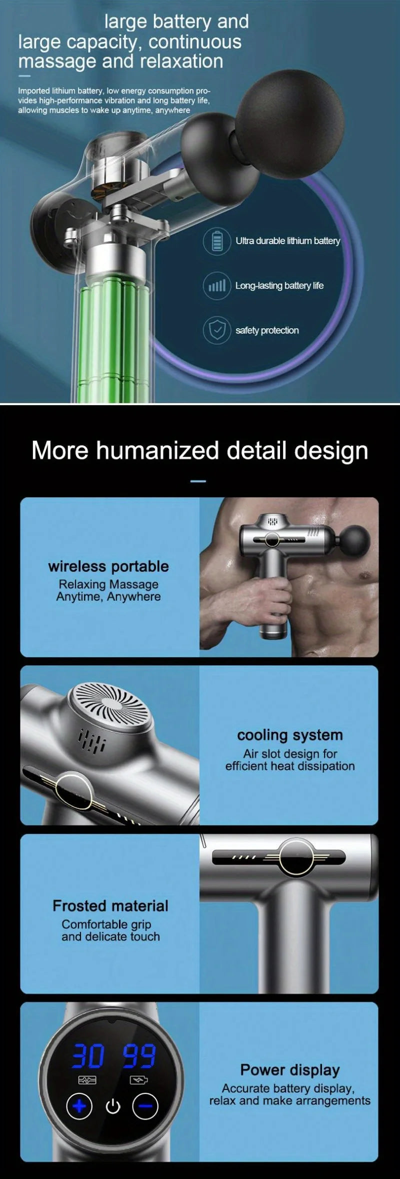 Pro relief massage guns/ Deep Tissue Muscle recovery// Perfect for athlete