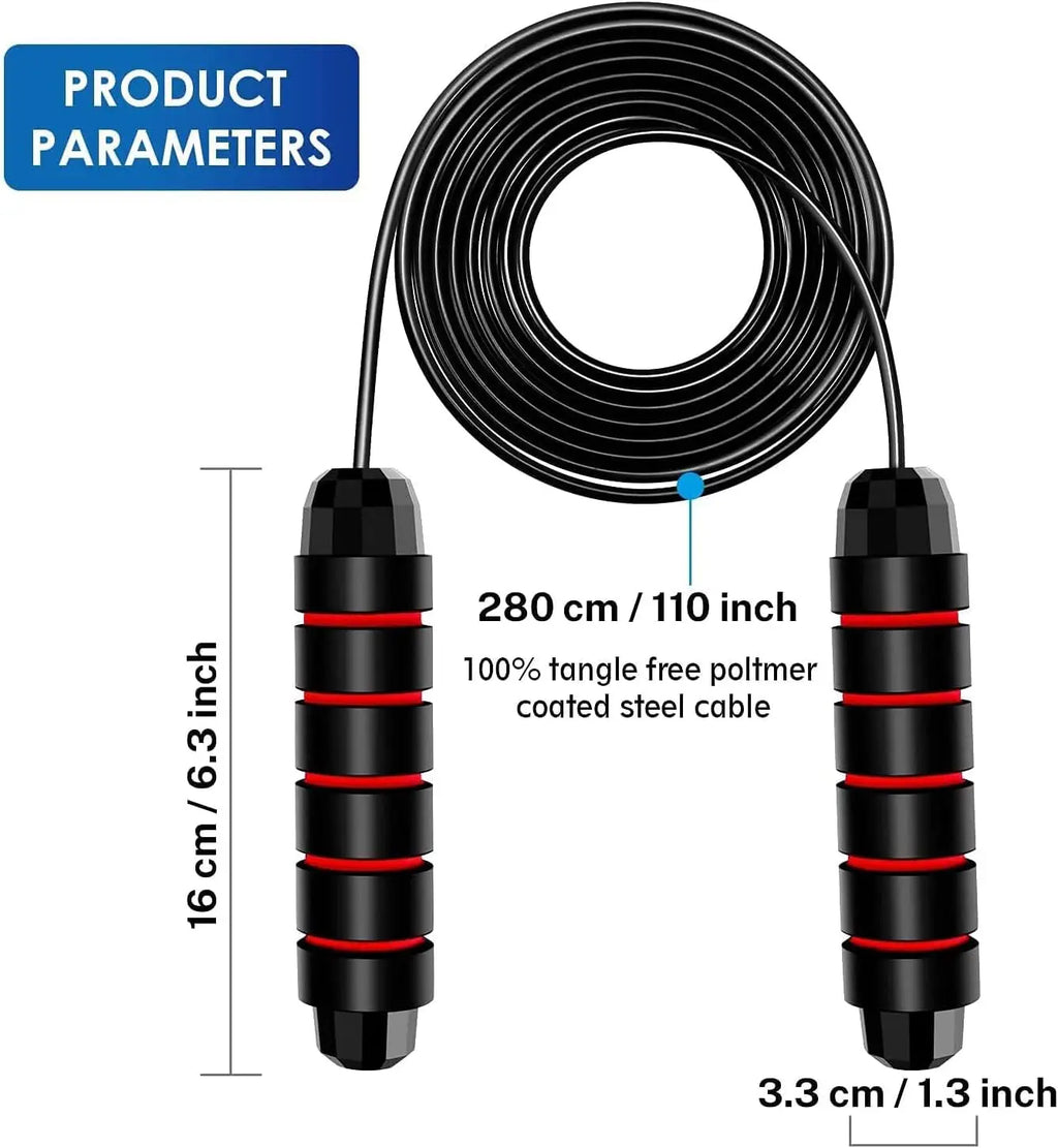 Speed Rope Pro | Professional  Fat Burning Jump Rope | Perfect  For All Fitness Levels