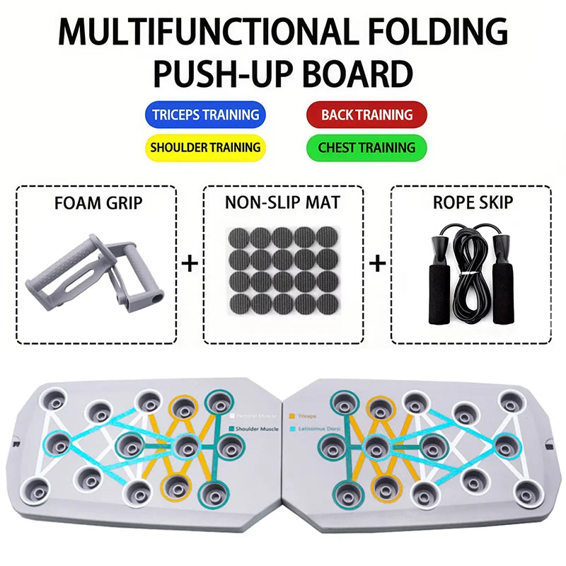 Power Board Pro | Multifunctional  Push Up Board | Full Body Home  Workout System