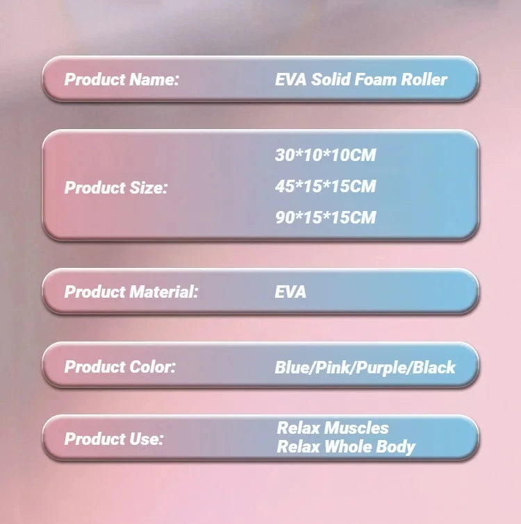 Recover Pro Foam Roller | Deep  Muscle Relief & Recovery | Perfect  For Athletes & Yogis