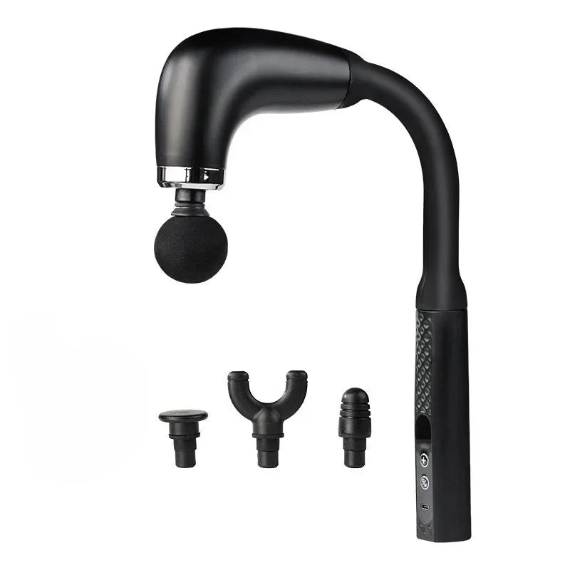 2025 New Smart Fascia Gun Electric Massager Massage Hammer Electric Fascia Gun Home Handheld Hammer Back Artifact Christmas Gift