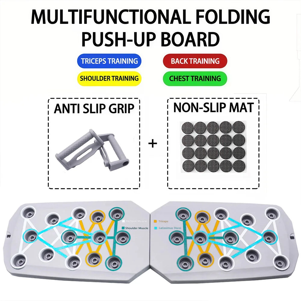 Power Board Pro | Multifunctional  Push Up Board | Full Body Home  Workout System