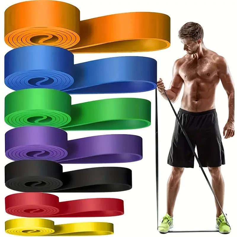 Powerbands Pro Set | Full Body  Resistance Training | 5 Levels  For Home & Gym Workouts