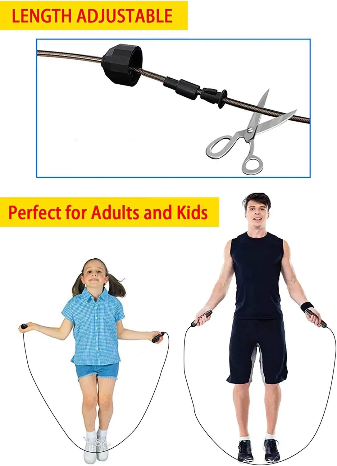 Speed Rope Pro | Professional  Fat Burning Jump Rope | Perfect  For All Fitness Levels