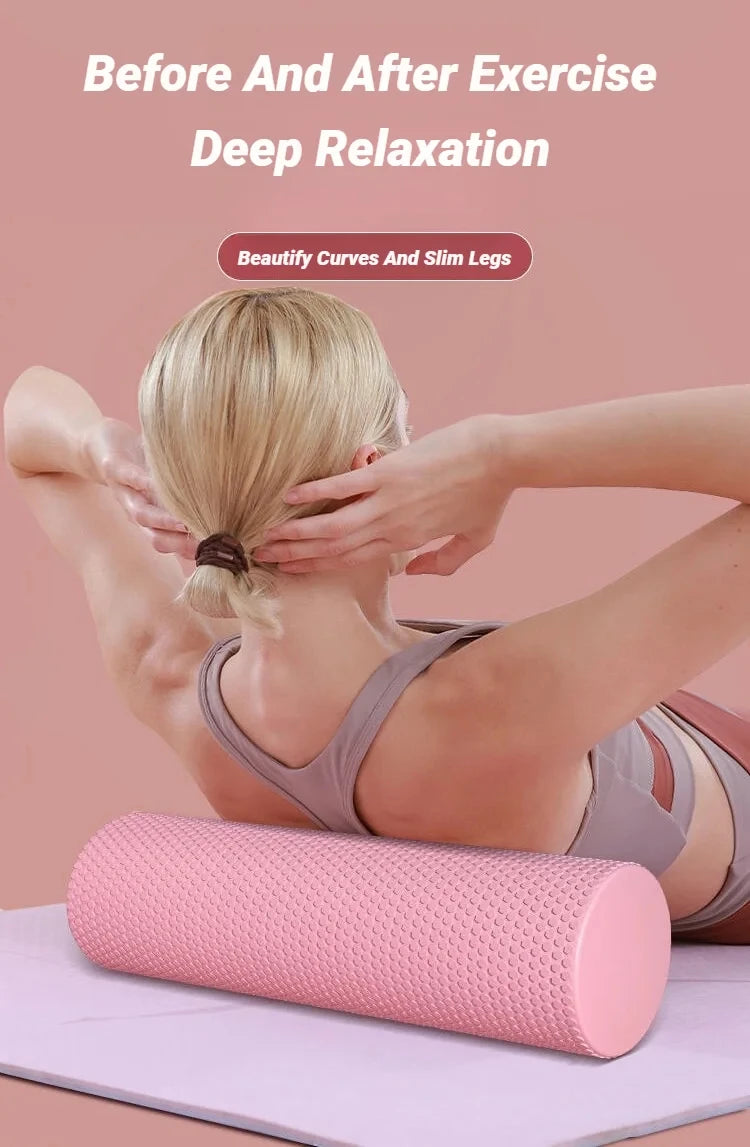 Recover Pro Foam Roller | Deep  Muscle Relief & Recovery | Perfect  For Athletes & Yogis