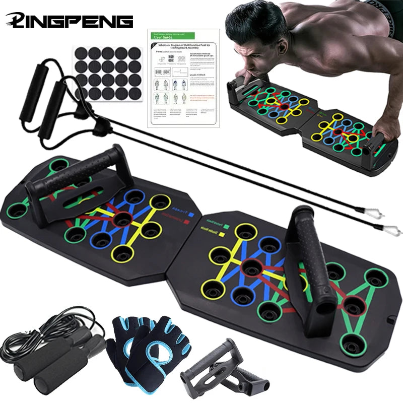 Power Board Pro | Multifunctional  Push Up Board | Full Body Home  Workout System